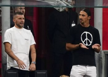 Ante Rebic Zlatan Ibrahimovic AC Milan