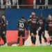 AC Milan players celebrate
