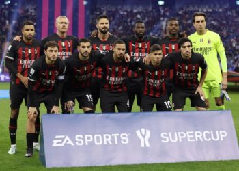 AC Milan players supercoppa