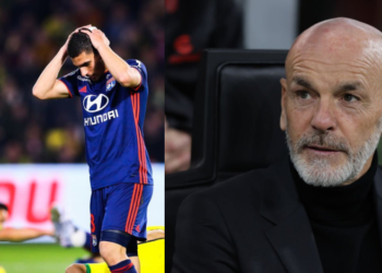 Stefano Pioli Houssem Aouar