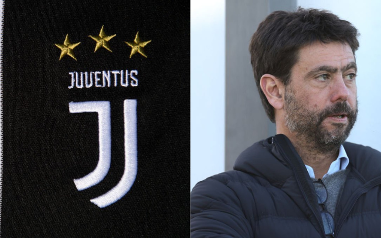 Juventus crest Andrea Agnelli