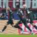 AC Milan players celebrate