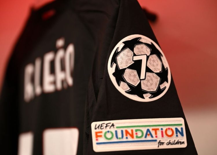 AC Milan logo Champions League UEFA