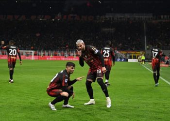 Theo Hernandez Brahim Diaz AC Milan