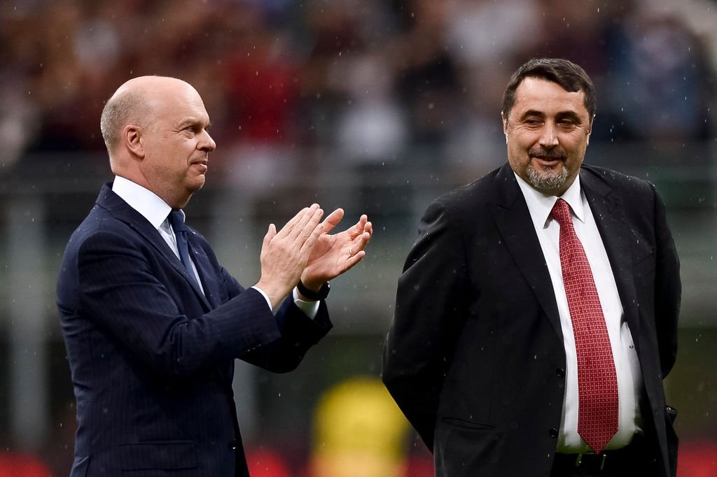 Massimiliano Mirabelli Marco Fassone AC Milan