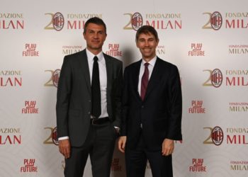 Paolo Maldini Frederic Massara AC Milan مالديني ماسارا ميلان