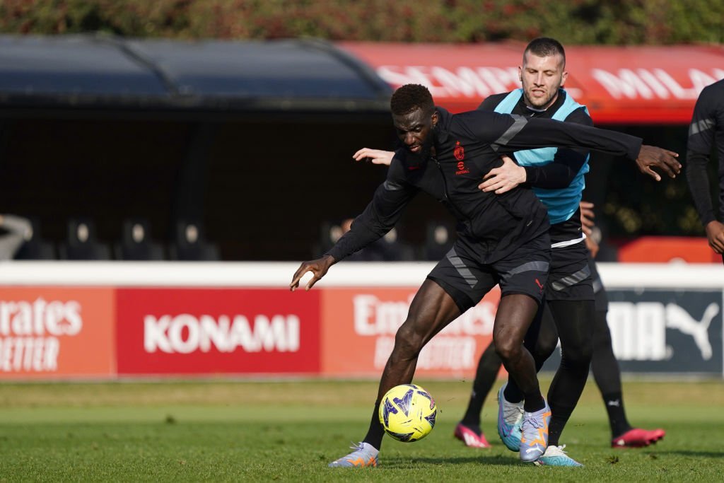 Tiémoué Bakayoko Ante Rebic AC Milan