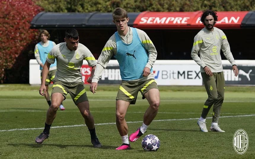 AC Milan training