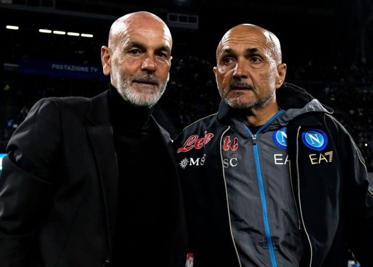 Stefano Pioli Luciano Spalletti AC Milan Napoli