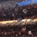 AC Milan fans and supporters at the San Siro