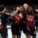 AC Milan players celebrate