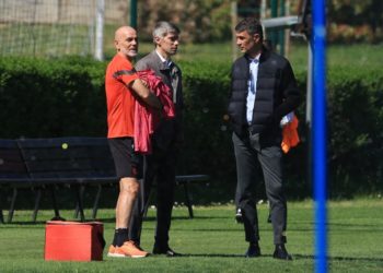 AC Milan Paolo Maldini Frederic Massara Stefano Pioli