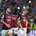 AC Milan players dejected