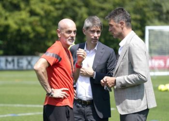 Stefano Pioli Paolo Maldini Frederic Massara AC Milan