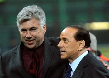 Carlo Ancelotti Silvio Berlusconi