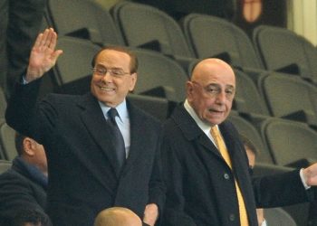 Adriano Galliani Silvio Berlusconi