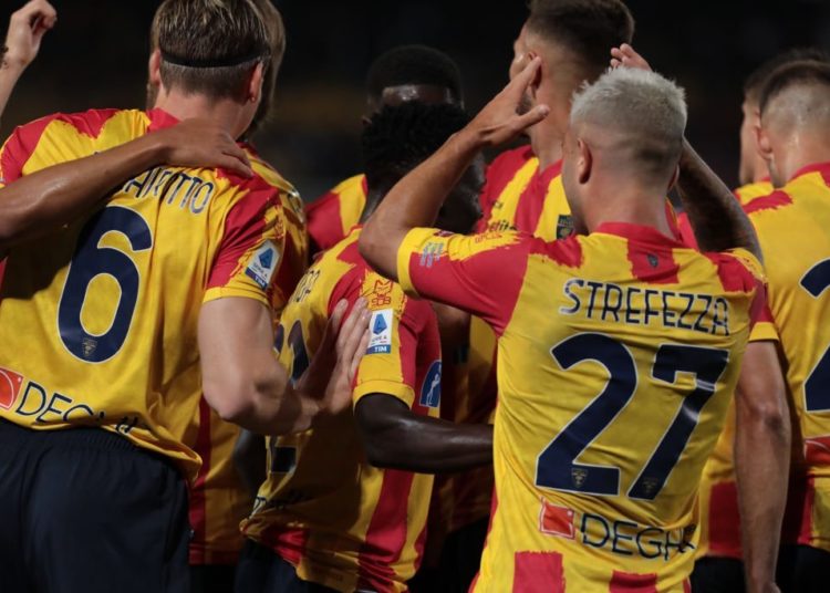 Lecce players