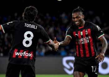 Sandro Tonali Rafael Leao AC Milan