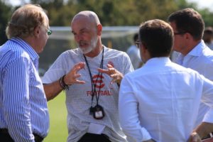 Paolo Scaroni Stefano Pioli AC Milanميلان