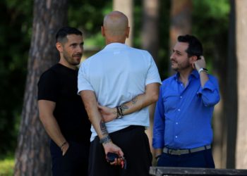 Geoffrey Moncada Stefano Pioli Antonio D'Ottavio AC Milan مونكادا ميلان