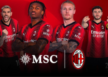 MSC Cruises becomes Official sleeve Partner of AC Milan