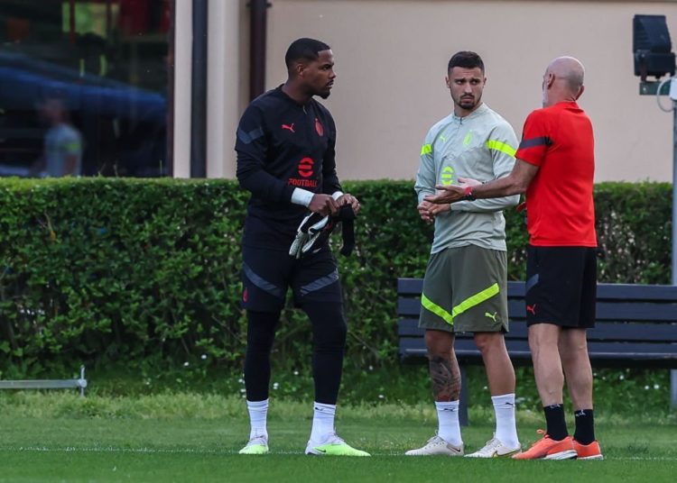 AC Milan Mike Maignan Rade Krunic Stefano Pioli