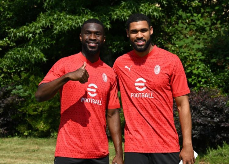Fikayo Tomori Ruben Loftus-Cheek AC Milan توموري لوفتوس شيك ميلان