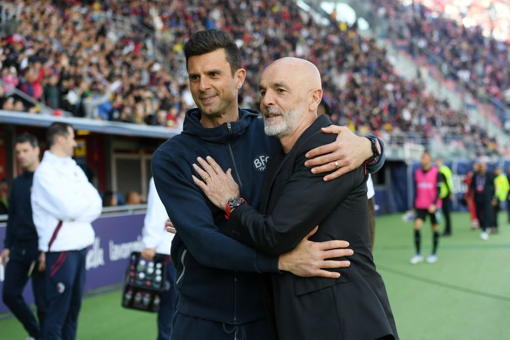 AC Milan Stefano Pioli Thiago Motta Bologna