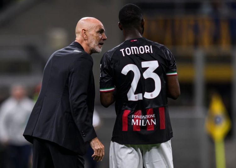 Stefano Pioli Fikayo Tomori AC Milan
