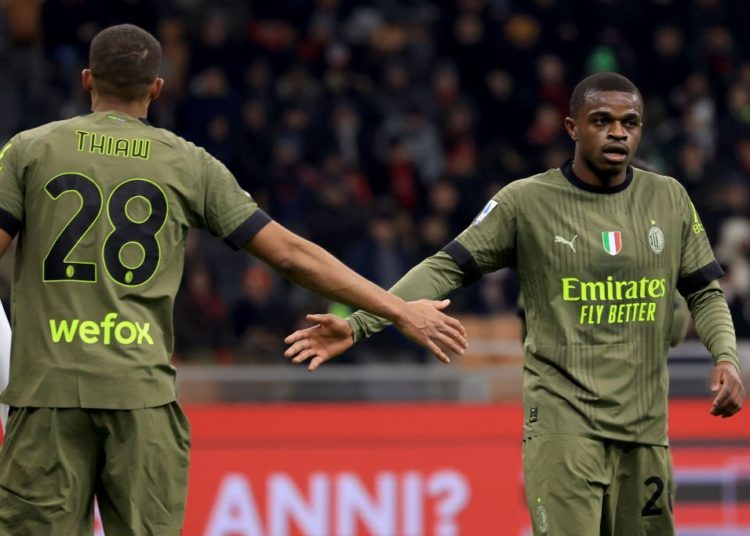 Pierre Kalulu Malick Thiaw AC Milan