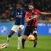 Olivier Giroud AC Milan Denzel Dumfries Inter
