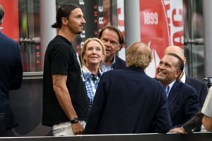 Zlatan Ibrahimovic Gerry Cardinale AC Milan إبراهيموفيتش ميلان