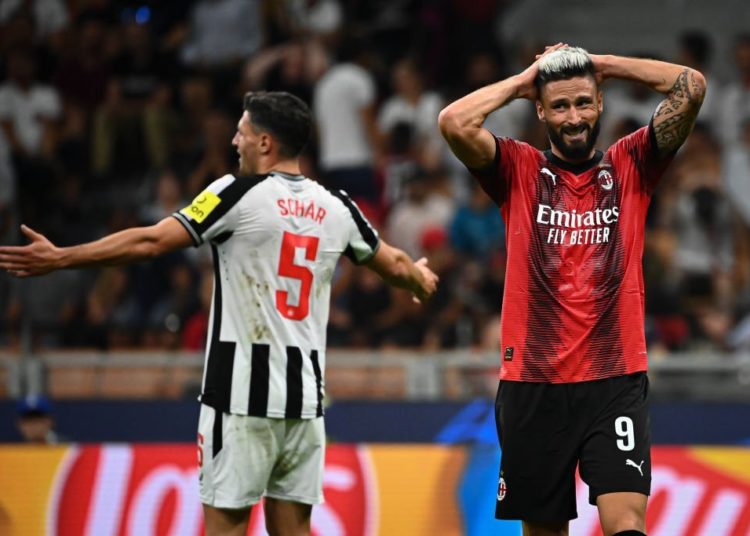 Olivier Giroud AC Milan