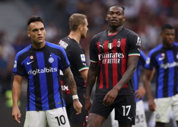 Rafael Leao AC Milan Lautaro Martinez Inter