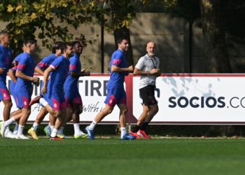 AC Milan taining