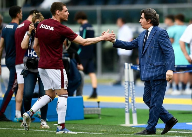 Urbano Cairo Torino Andrea Belotti