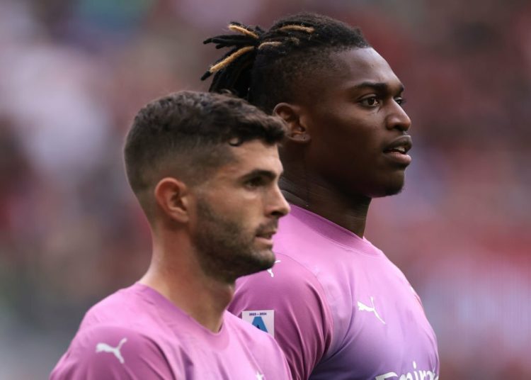 Rafael Leao Christian Pulisic AC Milan