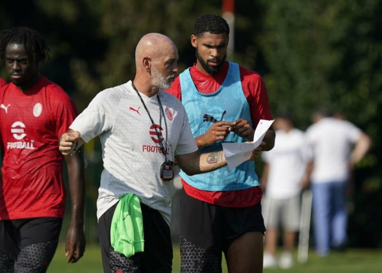 روبن لوفتوس شيك ميلان Ruben Loftus-Cheek AC Milan Stefano Pioli