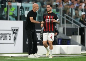Davide Calabria Stefano Pioli AC Milan