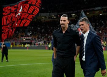 Zlatan Ibrahimovic Paolo Maldini AC Milan