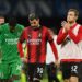 AC Milan players dejected