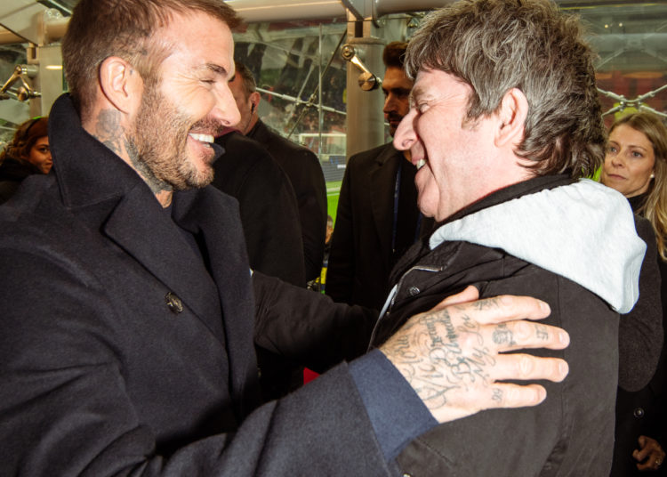 Beckham and Gallagher