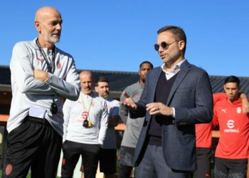 Giorgio Furlani Stefano Pioli AC Milan بيولي ميلان فورلاني