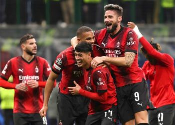 Olivier Giroud Malick Thiaw Tijjani Reijnders AC Milan