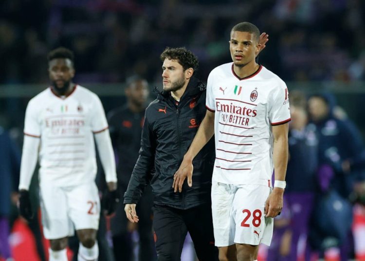 Malick Thiaw Davide Calabria AC Milan تشاو كالابريا ميلان