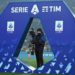 Serie A logo and TV cameraman