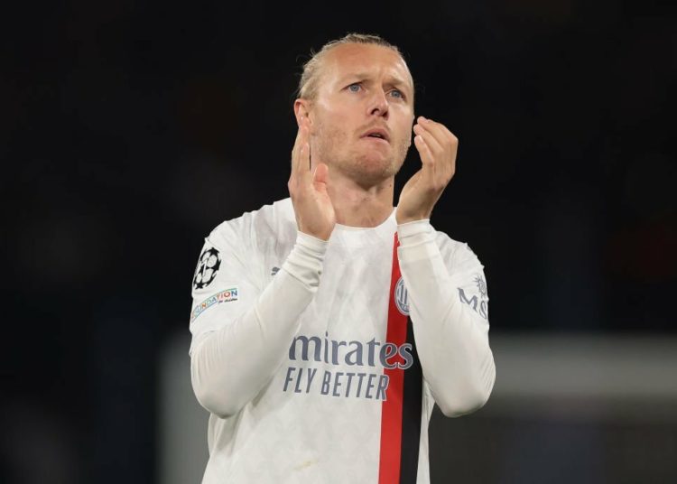Simon Kjaer AC Milan كايير ميلان