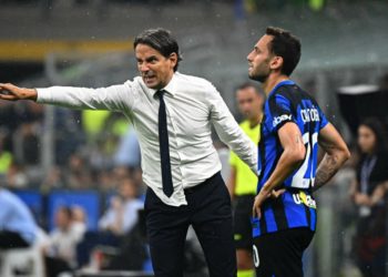 Simone Inzaghi Hakan Calhanoglu