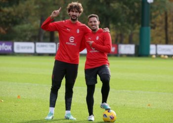 Yacine Adli Ismael Bennacer AC Milan بن ناصر ياسين عدلي ميلان