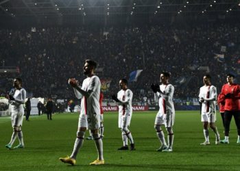 AC Milan players dejected ميلان